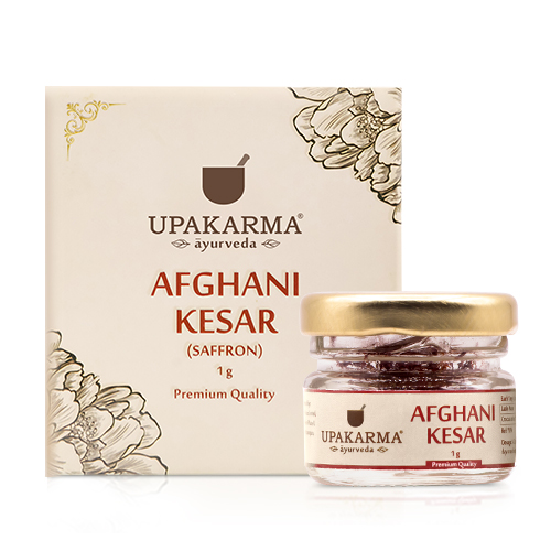 Upakarma Pure, Natural, Finest A+ Grade Afghani Kesar/Saffron 1g - Nourish your Skin Pack 1