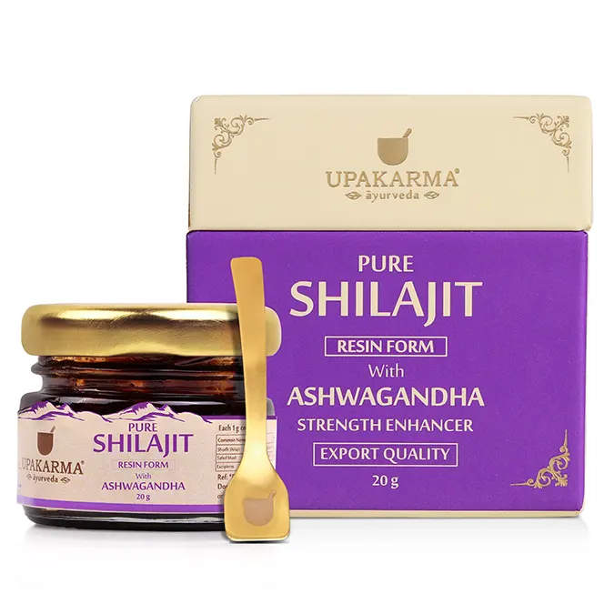 Pure Shilajit Resin Form With Ashwagandha 20 Gram Pack Of 1