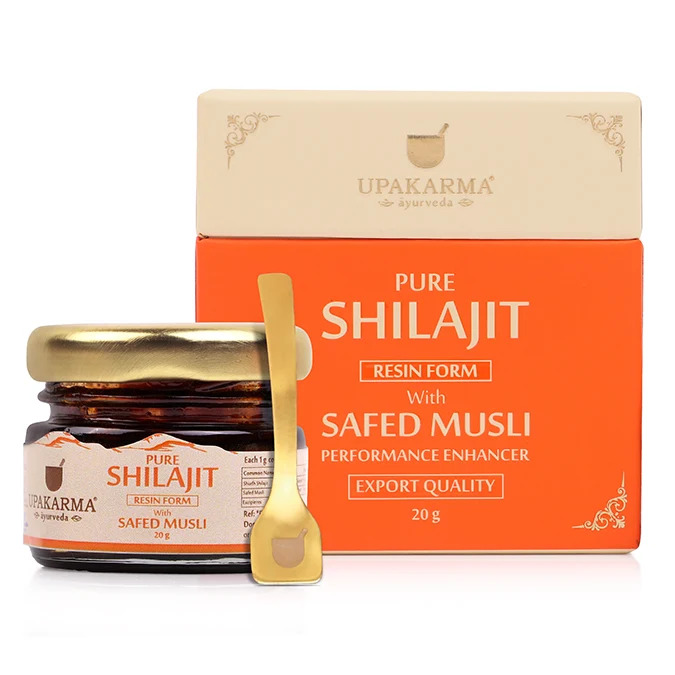 Pure Shilajit Resin Form With Safed Musli 20 g