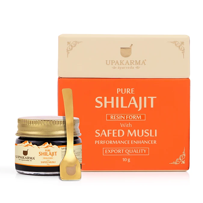 Pure Shilajit Resin Form With Safed Musli 10 g Pack 1